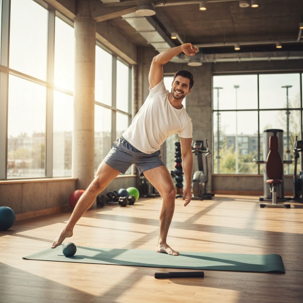 Active lifestyle morning routine